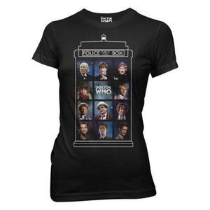 Doctor Who 50 Years, 11 Doctors TARDIS Juniors T-S